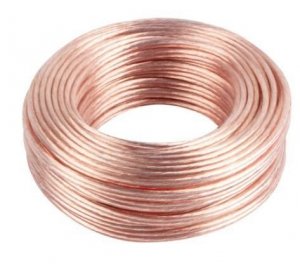 Lanberg Kabel głośnikowy 2x4.0mm2 25m przezroczysty