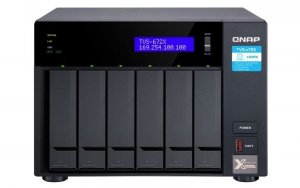 QNAP Serwer NAS TVS-672X-i3-8G Intel C. i3 8100T 3,1 GHz 8GB RAM
