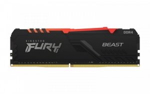 Kingston Pamięć DDR4 FURY Beast RGB 8GB(1*8GB)/2666 CL16