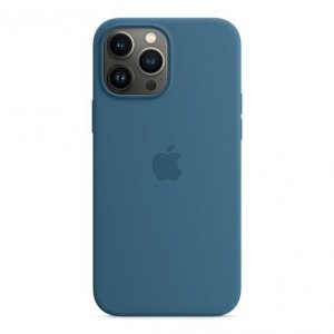 Apple Etui silikonowe z MagSafe do iPhonea 13 Pro Max - zielonomodre