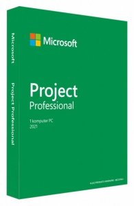 Microsoft Project Professional 2021 PL Win P8 Medialess Box H30-05961