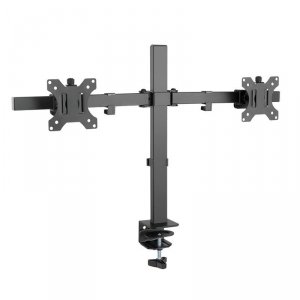 LogiLink Uchwyt na 2 monitory VESA, 17-27 cali, 7kg max