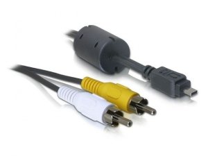 Delock Kabel RCA-USB NIKON 8PIN (CHINCH) 1.8m  82381