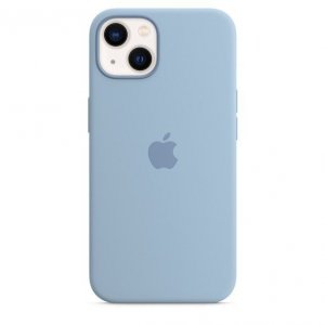 Apple Etui silikonowe z MagSafe do iPhonea 13 - błękitna mgła