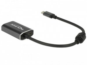Delock Adapter USB C(M)-VGA(F) 20cm 62989 Czarny