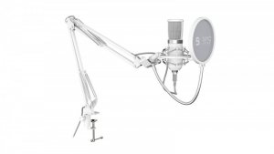 SPC Gear Mikrofon - SM950 Onyx White Streaming Microphone USB