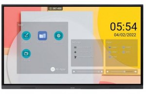 Sharp Monitor interaktywny 75 cali z serii PN-L2B, UHD, 350 cd/m2, PrecisionTouch, 20 punktów dotykowych, OPS, 16/7
