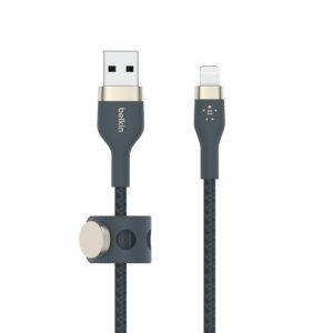 Belkin Kabel BoostCharge USB-A do Lightning silikonowy 2m, niebieski