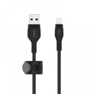 Belkin Kabel BoostCharge USB-A do Lightning silikonowy 2m, czarny