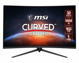 MSI Monitor 31,5 cali Optix G321CQP Curved/WQHD/VA/165Hz