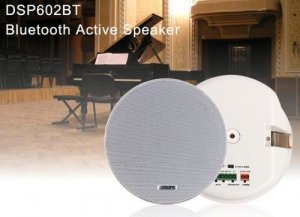 DSPPA Zestaw dwóch aktywnych głośników sufitowych DSP602BT, 2x10W, wbudowany Bluetooth