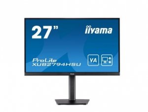 IIYAMA Monitor 27 cali XUB2794HSU-B1 VA,FHD,HDMI,DP,USB3.0,HAS