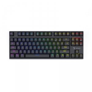 Savio Klawiatura mechaniczna Rampage Outemu Brown, anti-ghosting, RGB