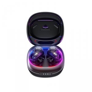 WEKOME Słuchawki bezprzewodowe  VB02 Gaming Series - Bluetooth V5.0 TWS z etui ładującym (Tarnish)