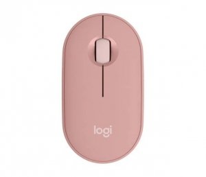 Logitech Mysz bezprzewodowa M350s 910-007014 różowa