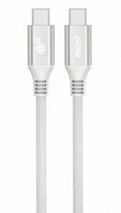 TB Kabel USB C - USB C 1m 240W biały