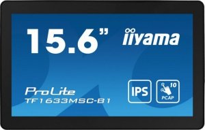 IIYAMA Monitor 15.6 cala ProLite TF1633MSC-B1 IPS,poj.10pkt.450cd,IP54
