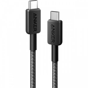Anker Kabel 322 USB-C do USB-C oplot 0.9m czarny