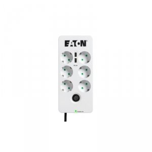 Eaton Listwa zasilająca Protection Box 6 Tel@ USB DIN