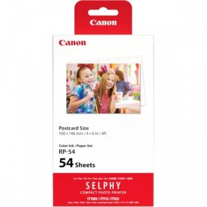 Canon Zestaw RP-54 z kolorowym tuszem i papierem 100 x 148 mm, 54 arkusze