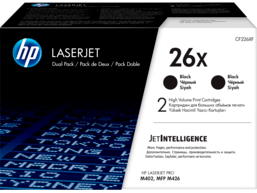HP Toner 26X HY Original LaserJet 2pk Black CF226XD