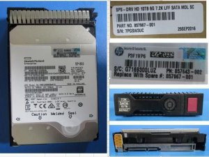 Hewlett Packard Enterprise HD 10TB 6G 7.2K LFF SATA MDL SC