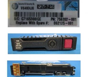 Hewlett Packard Enterprise 300GB 12G 15K SFF SAS ENT **Refurbished** SC HD