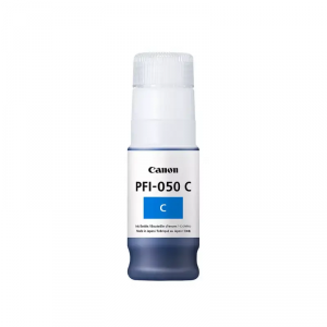 Tusz Canon PFI-050 C - niebieski (70 ml)
