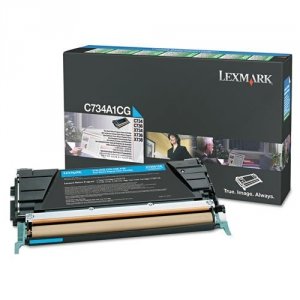 Toner Lexmark f X748 cyan 10K RP (X748H1CG)