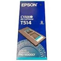 Atrament pigmentowy cyan 500ml do Epson stylus Pro 10000CF C13T514011