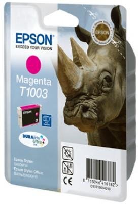 Tusz (Ink) T1003 magenta (11.1ml) do Epson Stylus Office B40W/BX600FW; Stylus 600FW