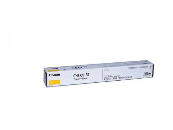 Canon Toner C-EXV51HC Yellow 60K