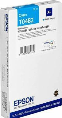 Epson Tusz T04B2 XL Stylus Cyan 4,6K 4600stron