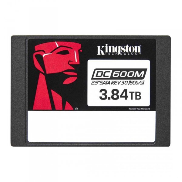 Dysk SSD Kingston DC600M 3.84TB SATA 2.5&quot; SEDC600M/3840G (DWPD 1)