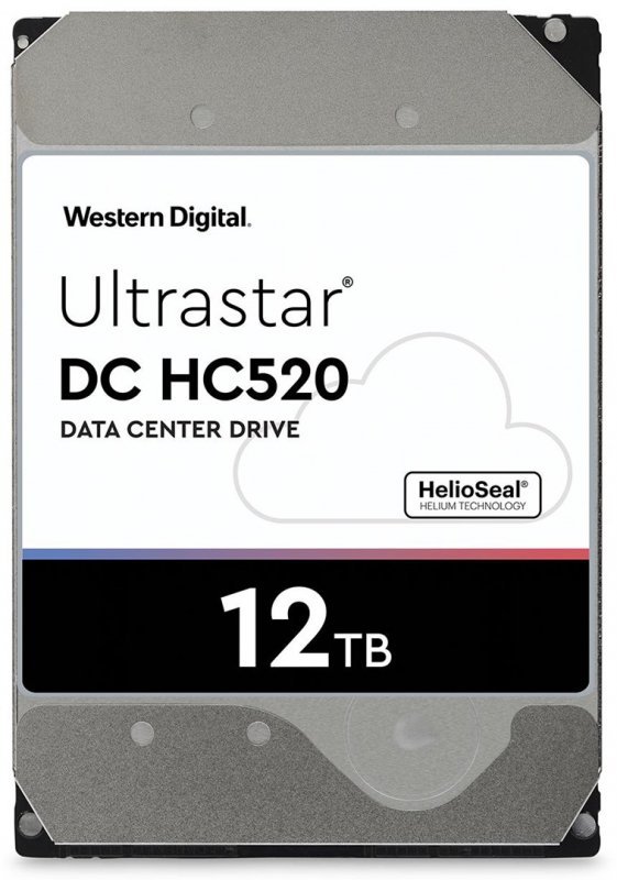 Dysk serwerowy HDD Western Digital Ultrastar DC HC520 (He12) HUH721212AL5204 (12 TB; 3.5&quot;; SAS3)