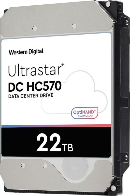 Dysk serwerowy HDD Western Digital Ultrastar DC HC570 WUH722222ALE6L4 (22 TB; 3.5&quot;; SATA III)