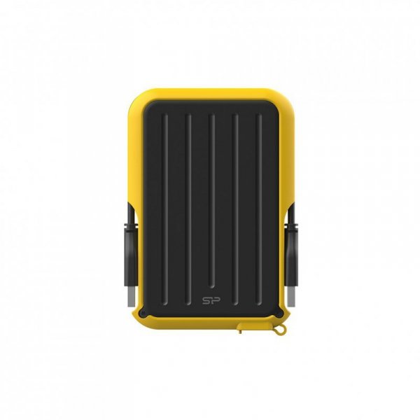 Dysk zewnętrzny HDD Silicon Power Armor A66 (2TB; 2,5&quot;; USB 3.2; Yellow; SP020TBPHD66SS3Y)