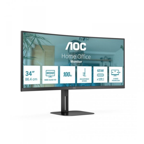 MONITOR AOC LED 34&quot; CU34V5C/BK