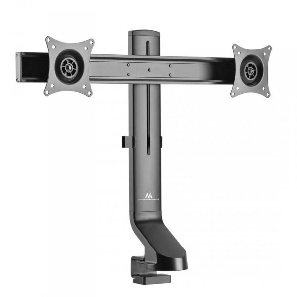 MACLEAN UCHWYT NA DWA MONITORY / PODWÓJNY 17&quot;-27&quot; 14KG VESA 75X75 100X100 MC-854
