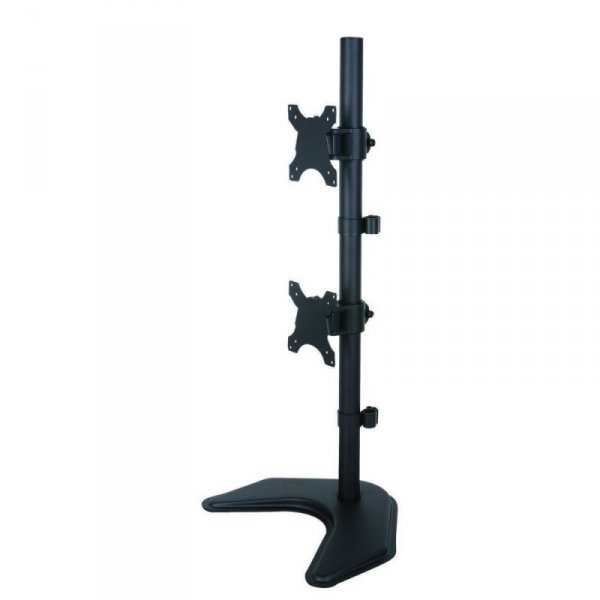 Techly ICA-LCD 2520V uchwyt / stojak do monitorów 68,6 cm (27&quot;) Biurko Czarny