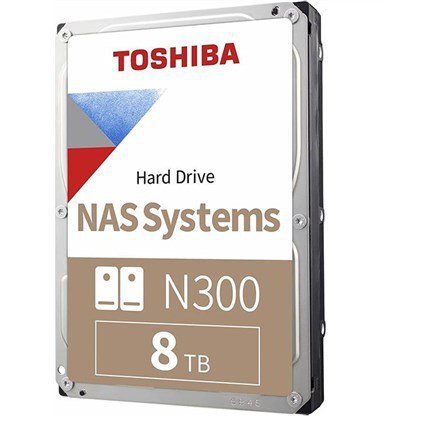 Toshiba N300 NAS 3.5&quot; 8000 GB Serial ATA III dysk twardy