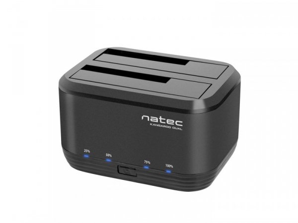 Stacja dokująca NATEC Kangaroo NSD-0955 (2.5&quot;, 3.5&quot;; USB 3.0; czarny)