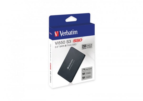 Dysk Verbatim VI550 S3 49351 (256 GB ; 2.5&quot;; SATA III)