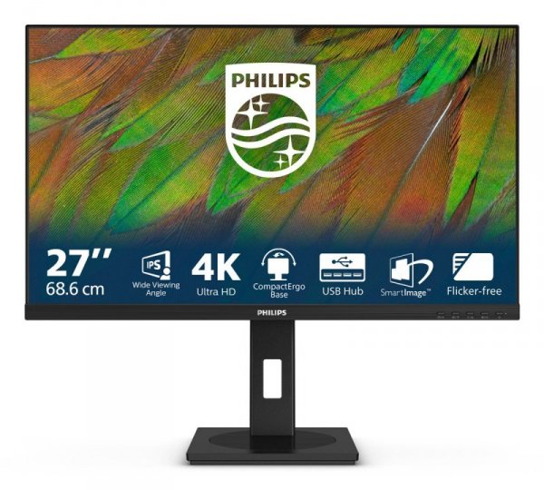 Monitor Philips 27&quot; 27B1N3800/00 IPS 4K UHD 60Hz 2xHDMI DP 5xUSB głośniki