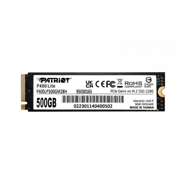SSD Patriot Viper P400 Lite M.2 PCI-Ex4 NVMe 500GB