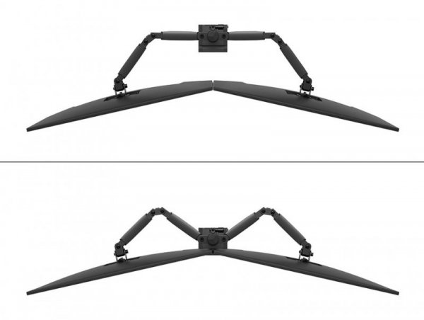 Uchwyt do monitora na biurko / Dual DS60-600BL2 NEOMOUNTS