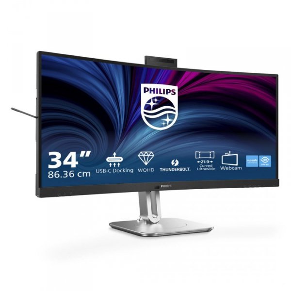 Monitor Philips 86,4cm (34,0&quot;) 34B2U6603CH 21:09 HDMI+DP+USB-C szary