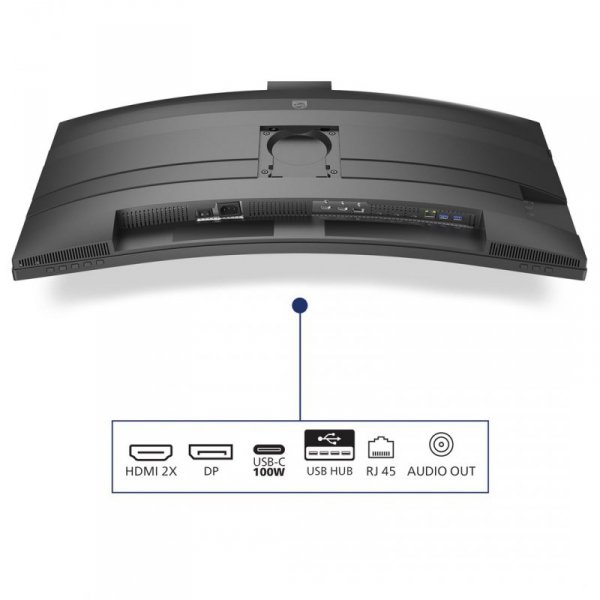 Monitor Philips 86,4cm (34,0&quot;) 34B2U6603CH 21:09 HDMI+DP+USB-C szary