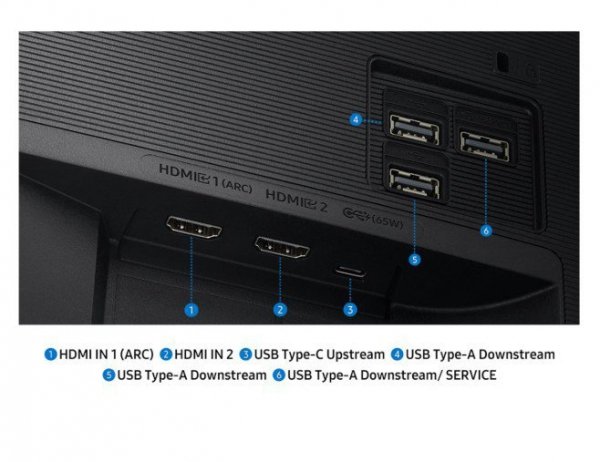 Samsung Monitor 32 cale LS32FM700UUXDU