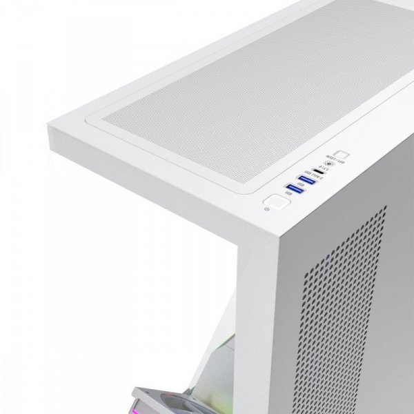 MODECOM Obudowa PC VOLCANO STELLAR PLUS ARGB MIDI 5F Biała